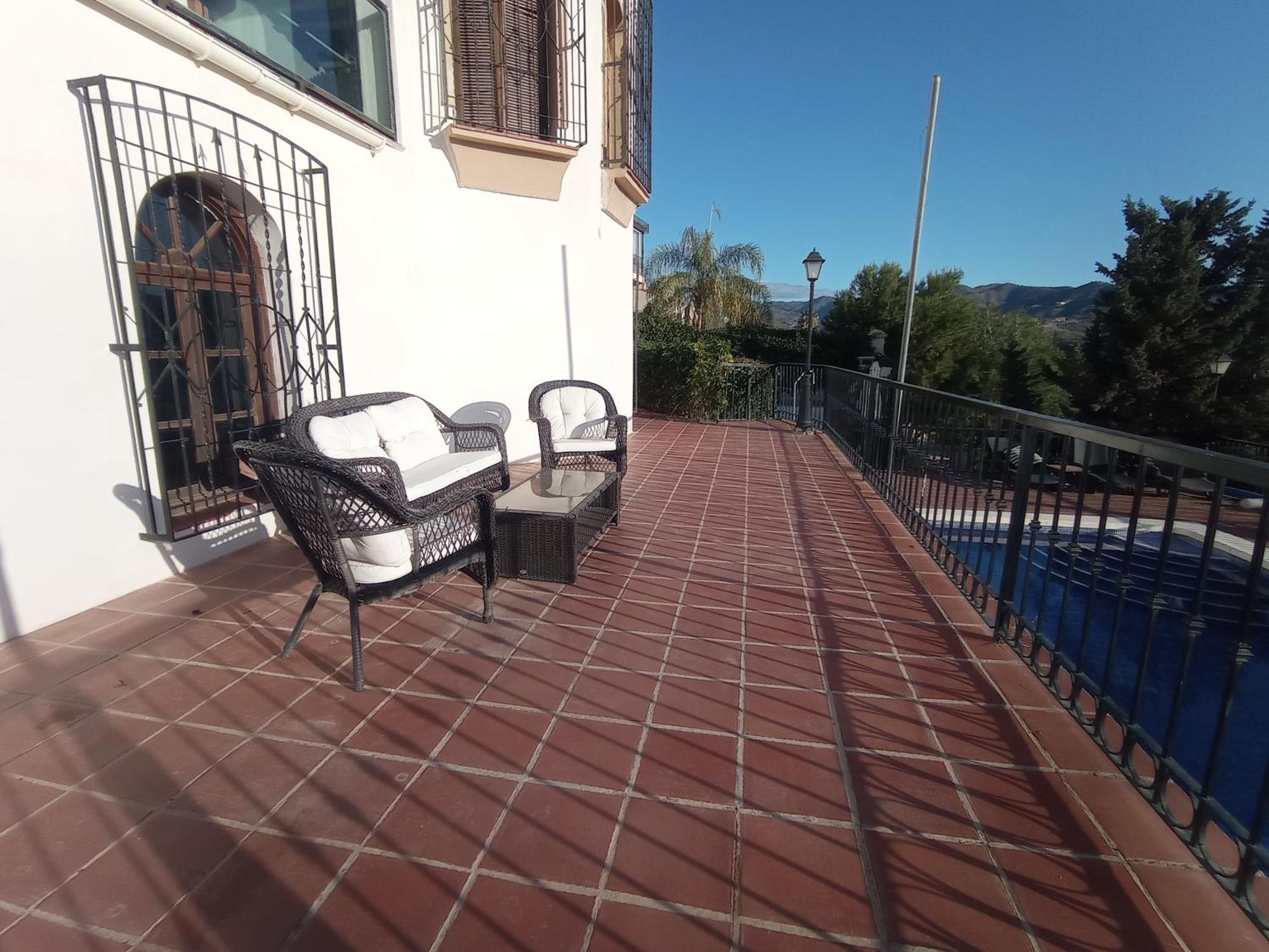 Apartamento En Villa Con Piscina Málaga Eksteriør billede