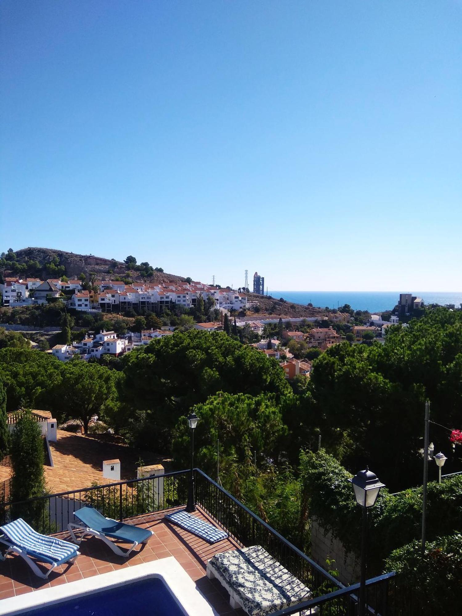 Apartamento En Villa Con Piscina Málaga Eksteriør billede