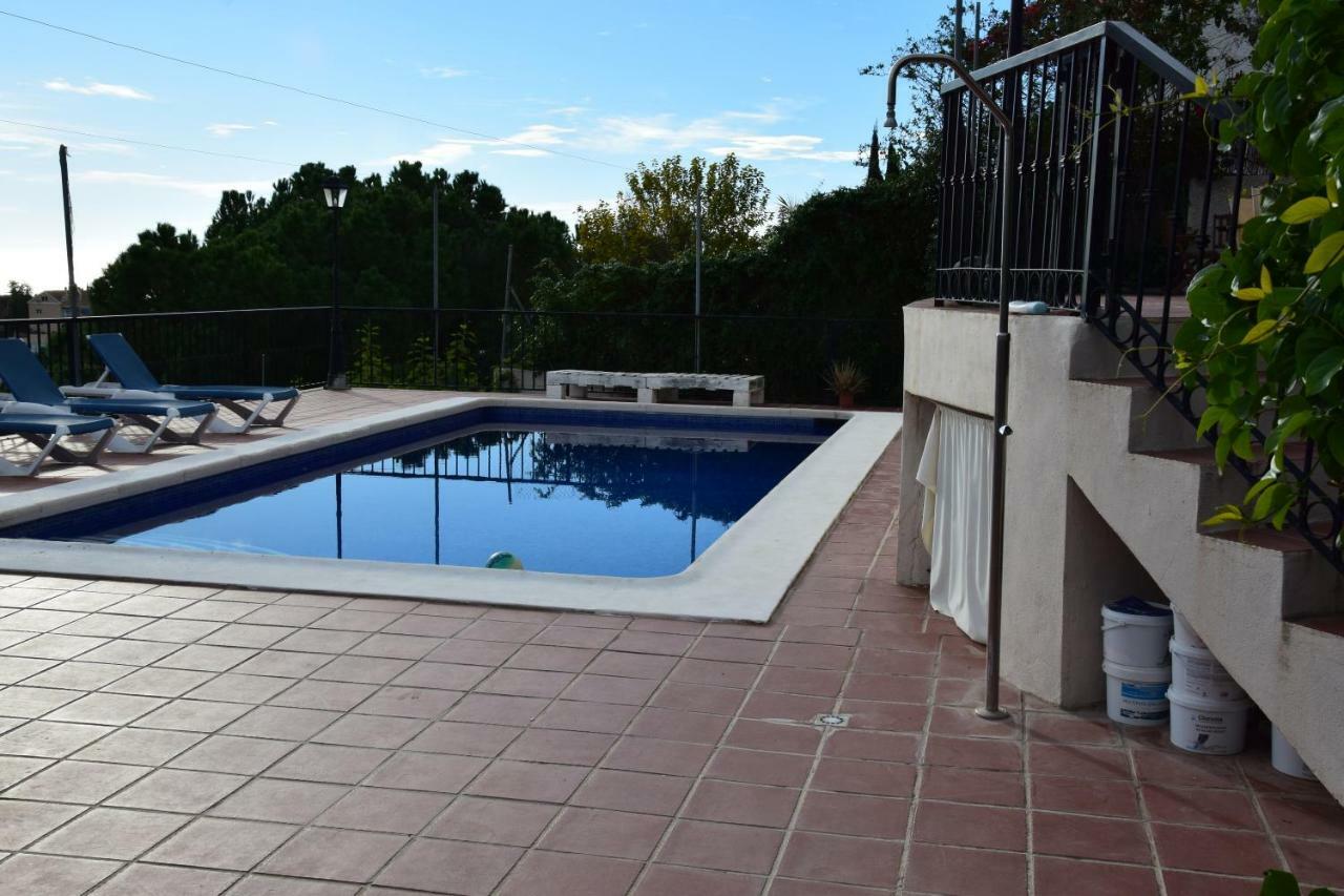 Apartamento En Villa Con Piscina Málaga Eksteriør billede