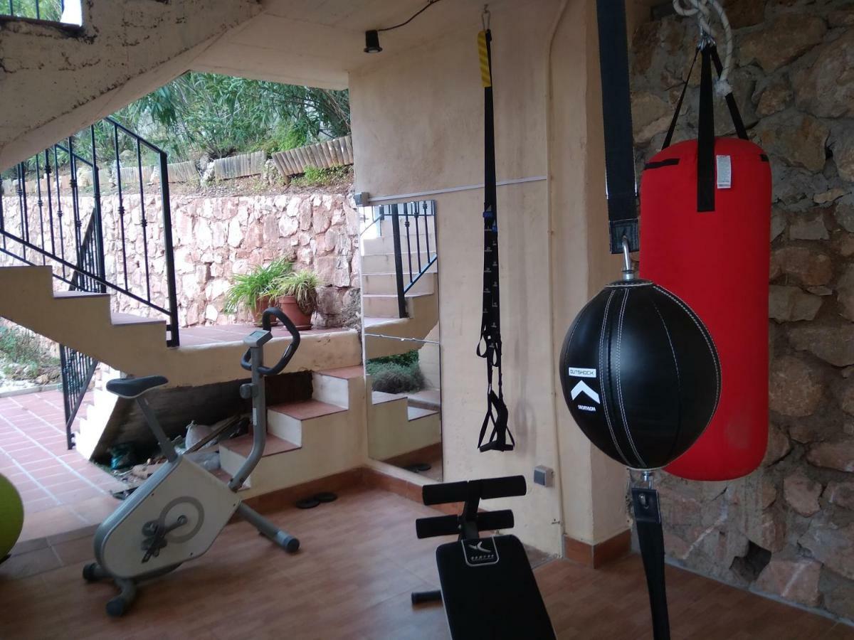 Apartamento En Villa Con Piscina Málaga Eksteriør billede